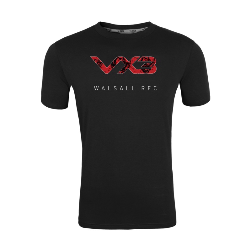 Walsall RFC Black Invicta Club Tee