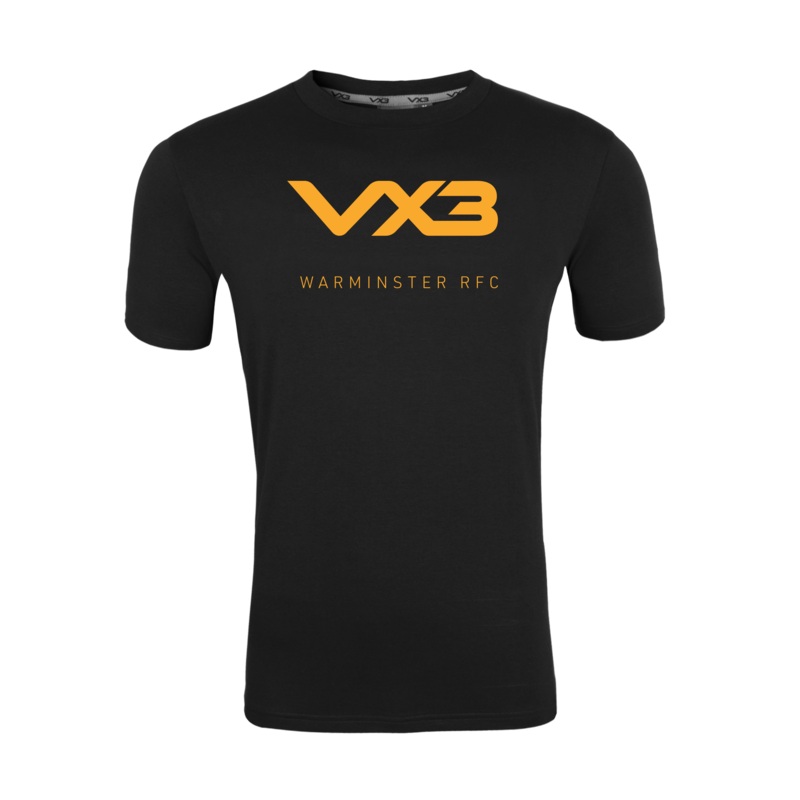 Warminster RFC Black Invicta Club Tee