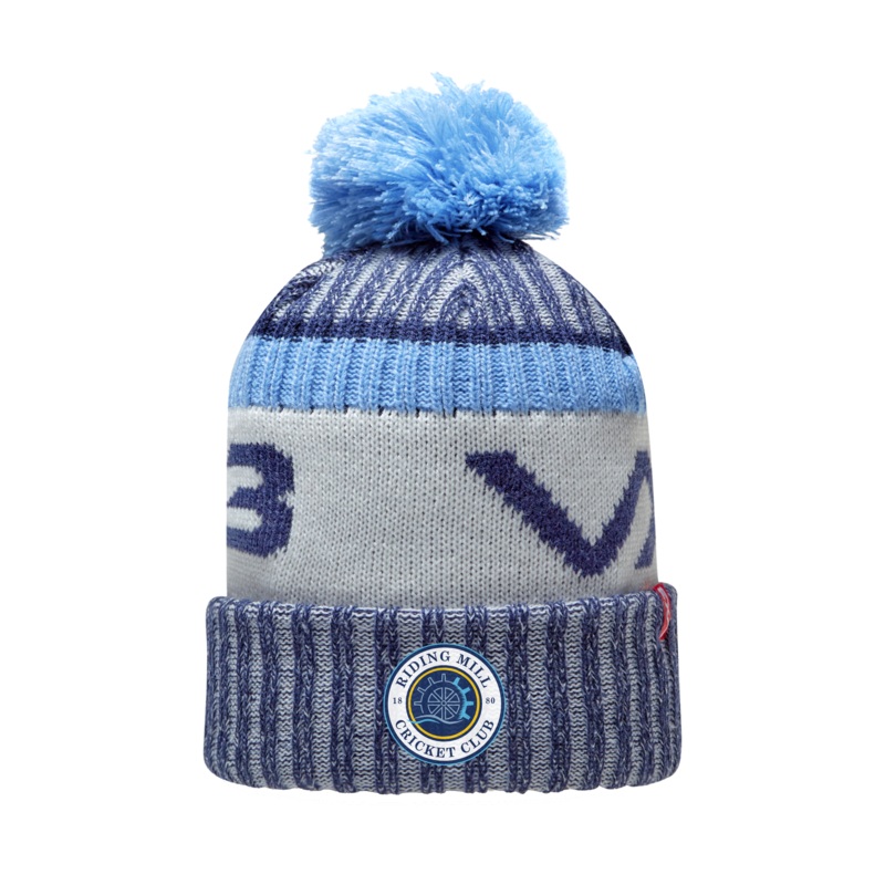 Riding Mill Cricket Club Fleece-Lined Bobble Hat