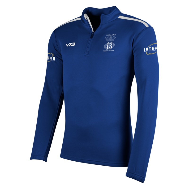 Royal Navy Rugby League - InTouch RNRL Fortis Quarter Zip Sweat