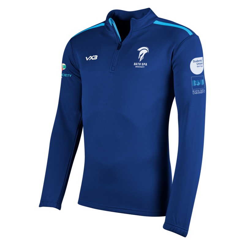 Bath Spa Pool Society Fortis Quarter Zip Sweat
