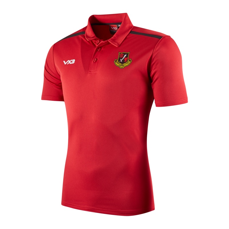 Cardiff Saracens RFC Red Fortis Polo