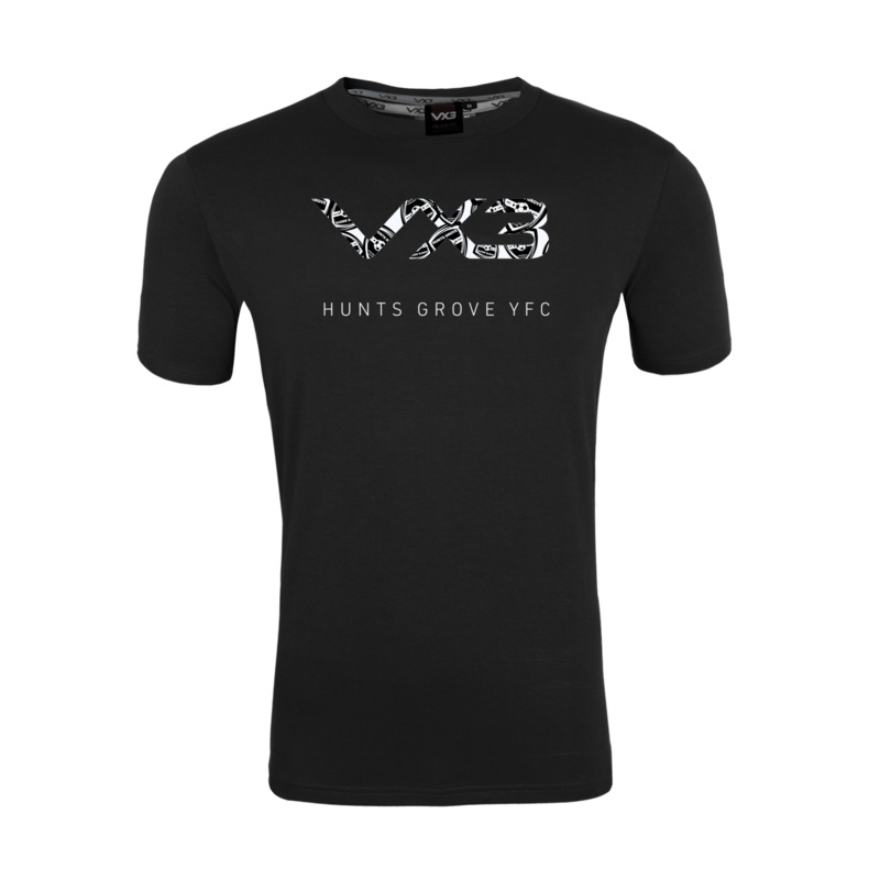 Hunts Grove Youth FC Black Invicta Club Tee
