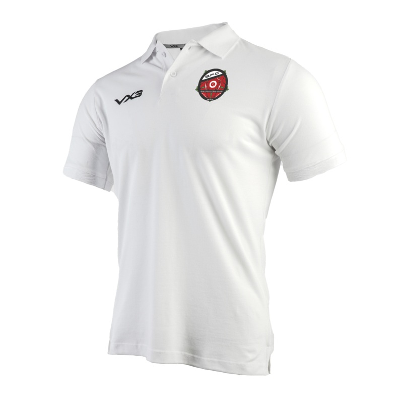 Bolton Futsal Club Primus Polo Shirt - White