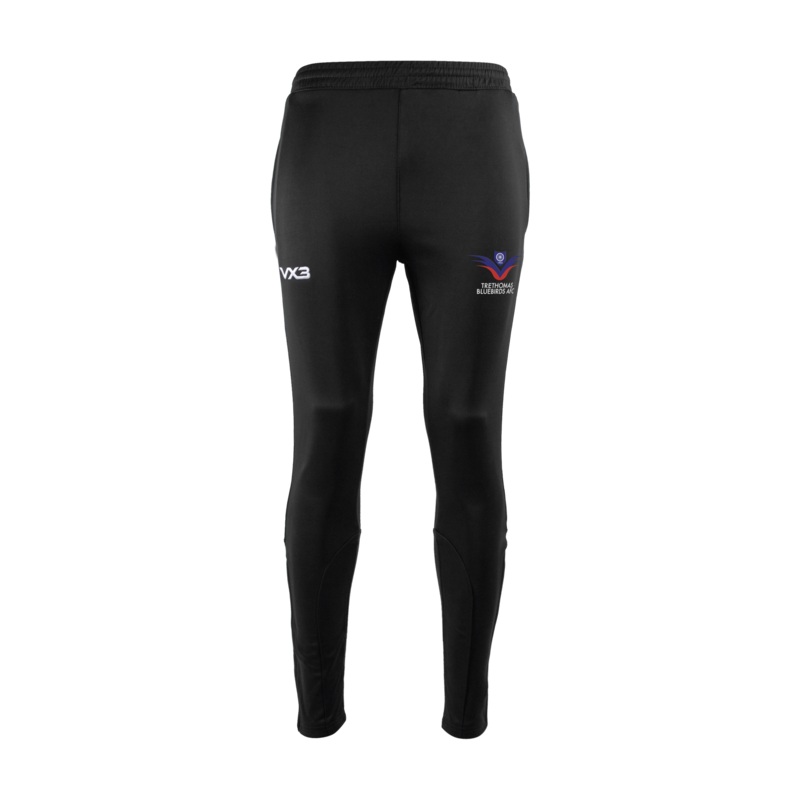Trethomas Bluebirds FC Black Primus Youth Skinny Pants
