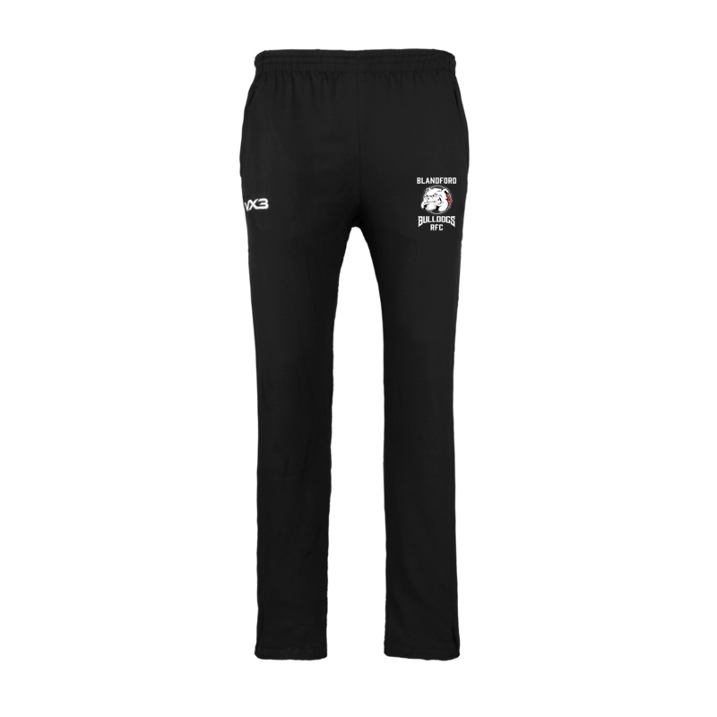 Blandford Bulldogs RFC Braca Trackpant Black Youth