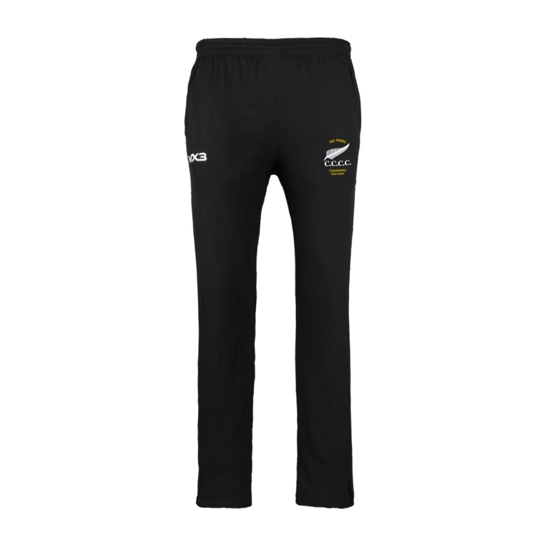 Christchurch CC - Centenary Braca Trackpant Black Youth