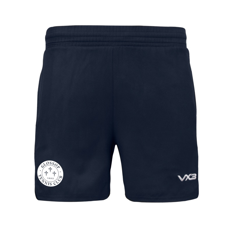 Glossop Tennis Club Navy Ludus Youth Gym Shorts
