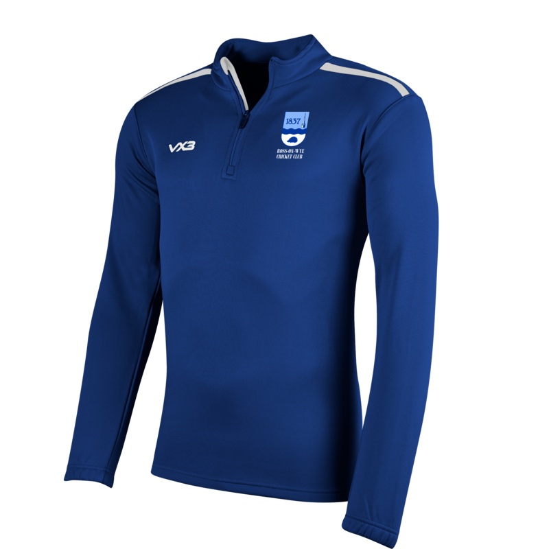 Ross On Wye Cricket Club Fortis Quarter Zip Sweat