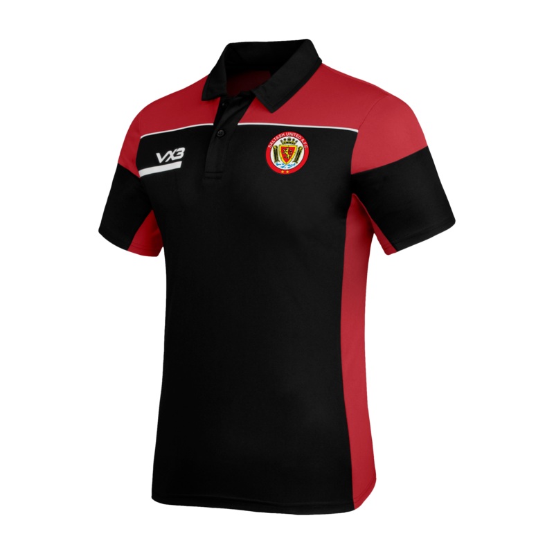 Saltash United SNR Black Opus Polo