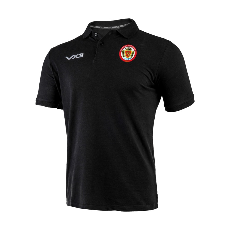 Saltash United SNR Black Primus Polo Shirt