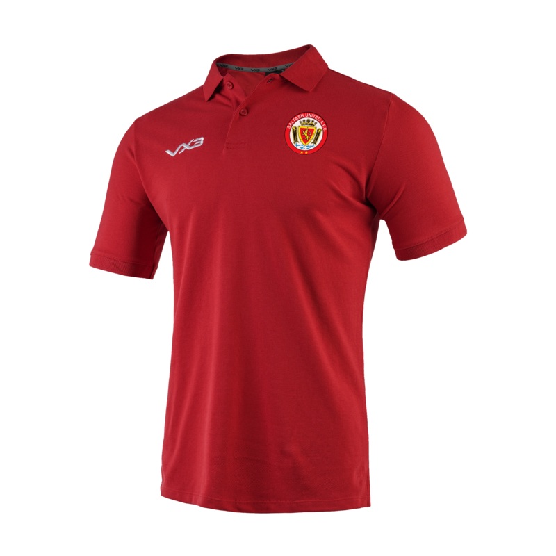 Saltash United SNR Red Primus Polo Shirt