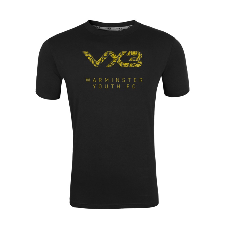 Warminster Youth FC Black Invicta Club Tee