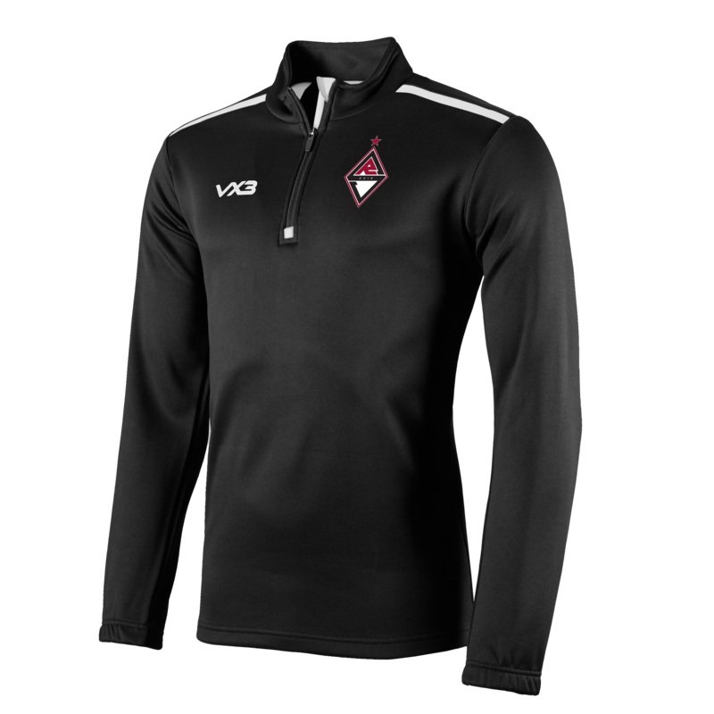 Junior Red Star YFC Fortis Quarter Zip Sweat