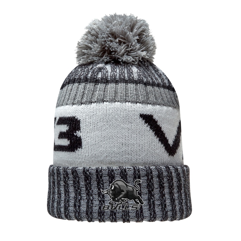 Marham Bulls RFC Marl Bobble Hat Blackout