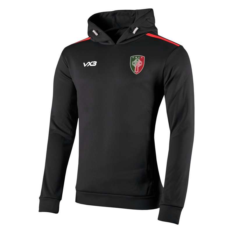 CRCC Fortis Hoodie Black/Red