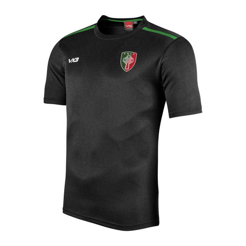 CRCC Fortis Tee Black/Emerald