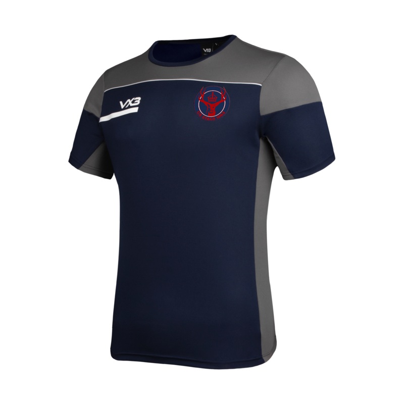 CS Stags 1863 Navy/Grey Opus Tee