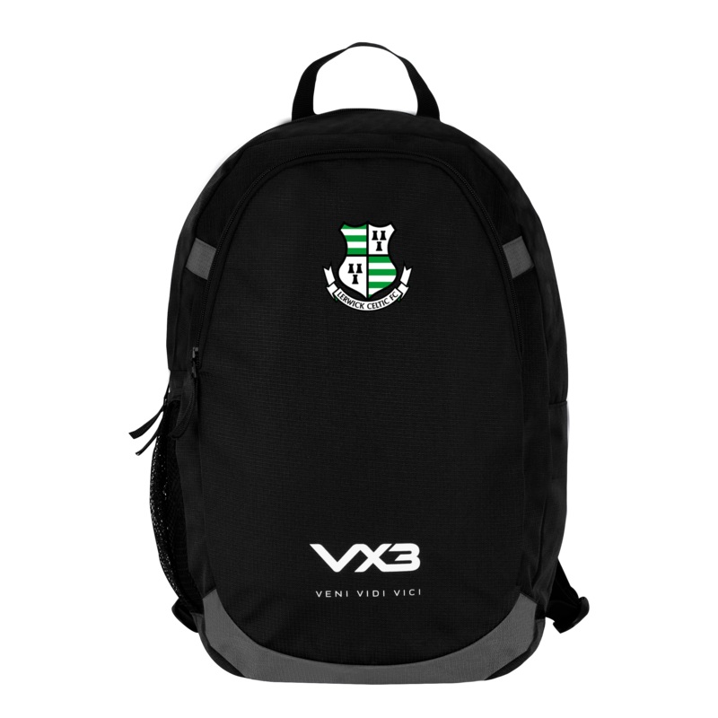 Lerwick Celtic FC Performance Backpack Black/Dark