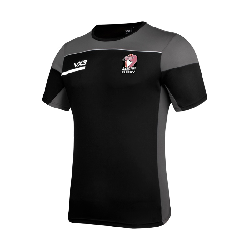RAF Akrotiri Rugby Opus Tee - Black Grey