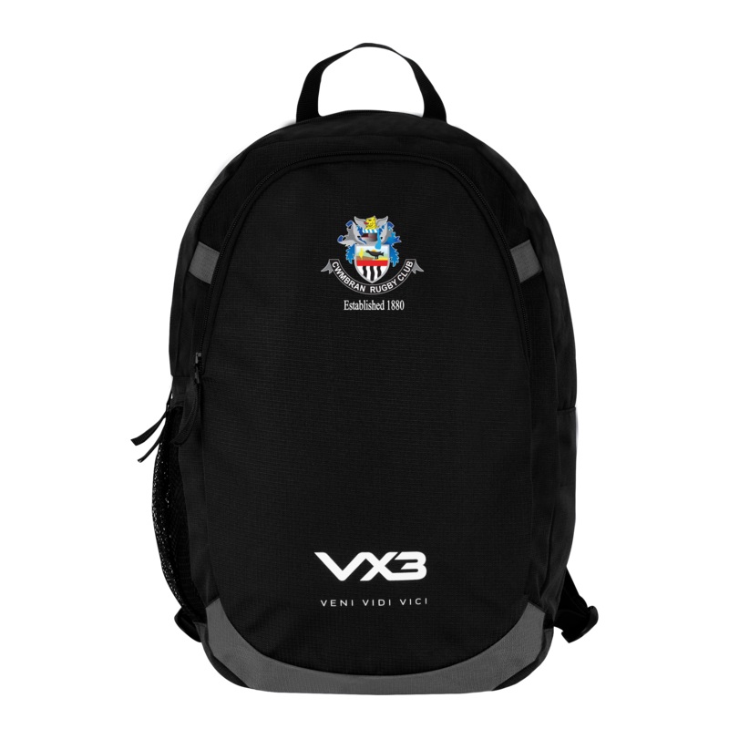 Cwmbran RFC Performance Backpack Black/Dark