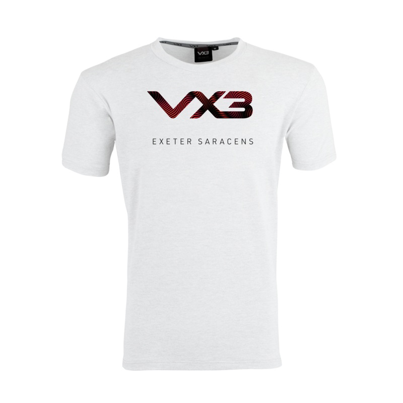 Exeter Saracens RFC White Invicta Club Tee