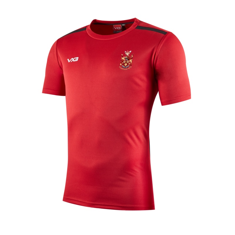 Campion RFC Fortis Youth Tee Red/Black