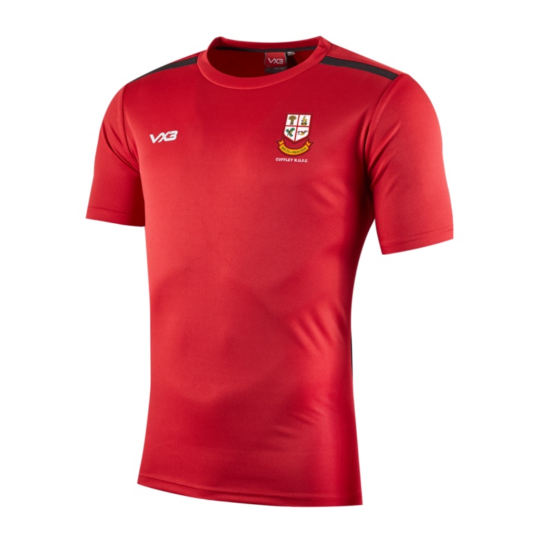 Cuffley RFC Fortis Youth Tee Red