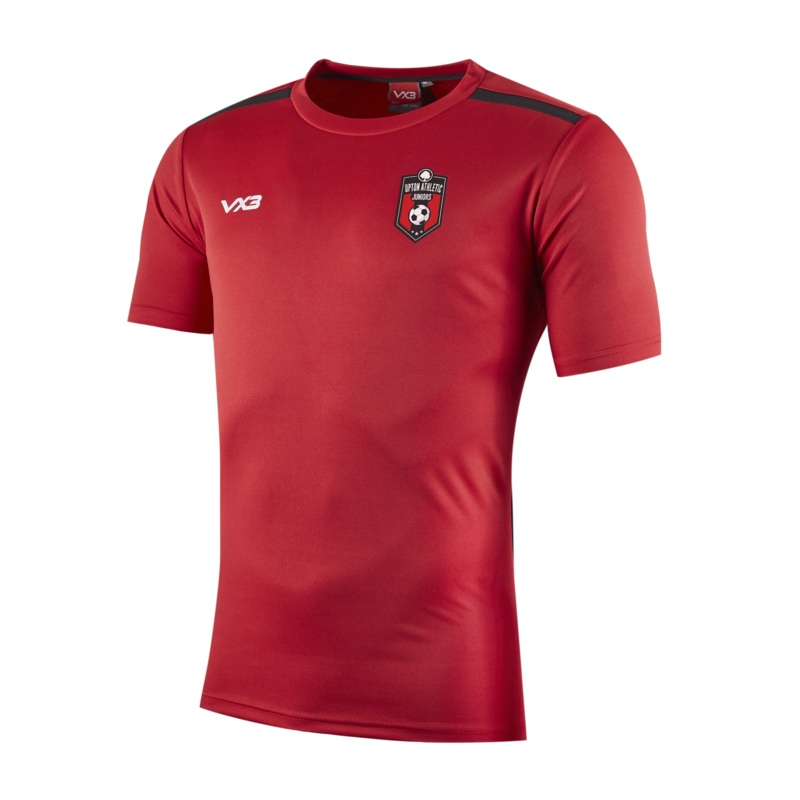 Upton Athletic Juniors Fortis Youth Tee Red