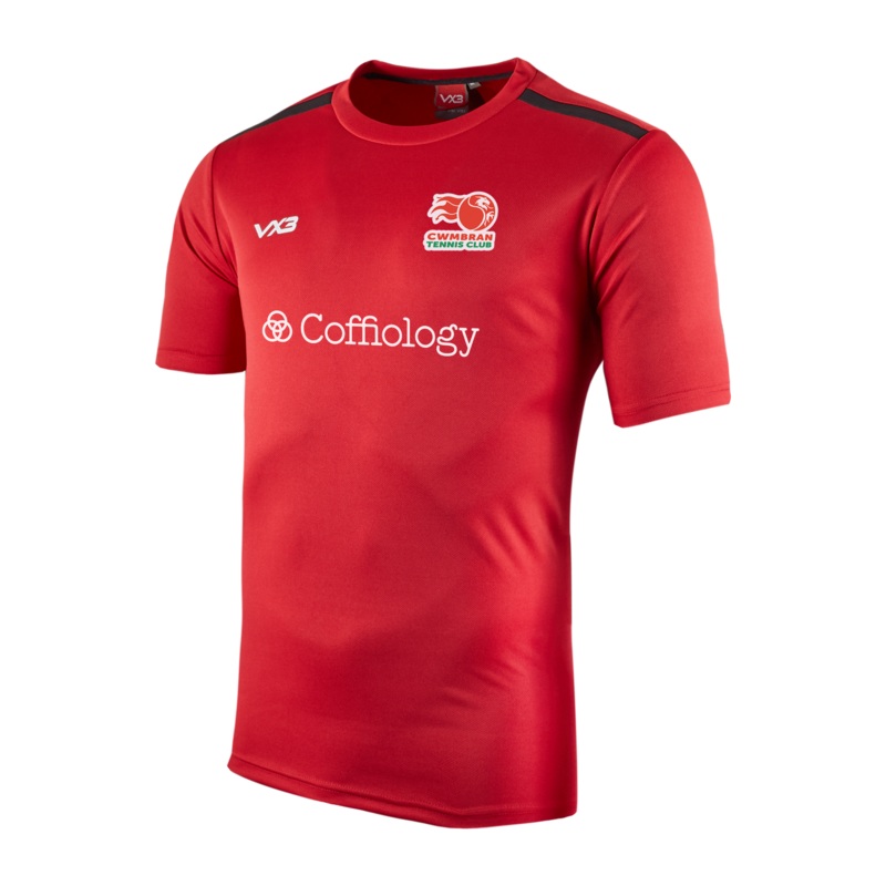 Cwmbran Tennis Club Fortis Tee