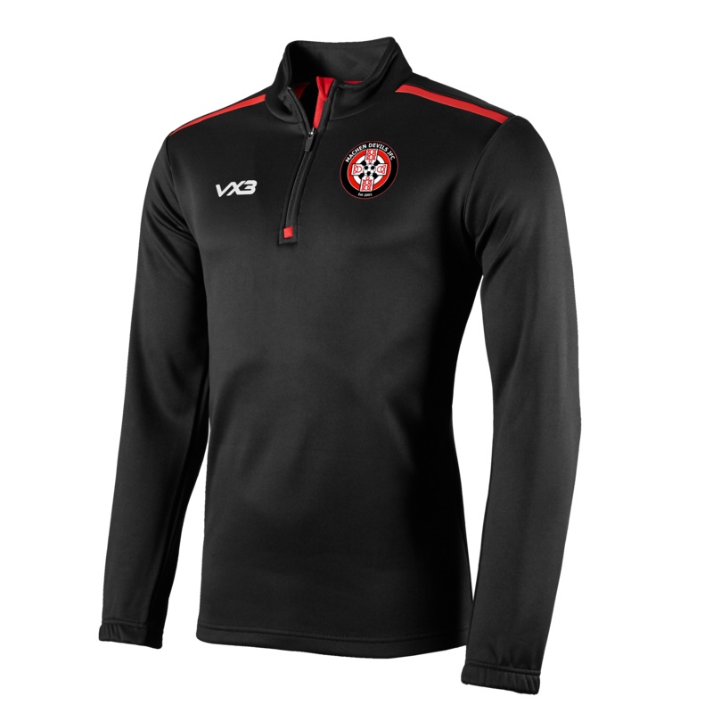 Machen Devils FC Fortis Quarter Zip Sweat