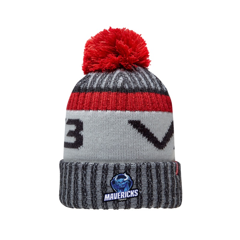 Mavericks Touch Rugby Fleece-Lined Bobble Hat