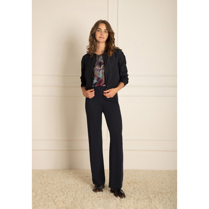 Black Pleated Dress Trousers