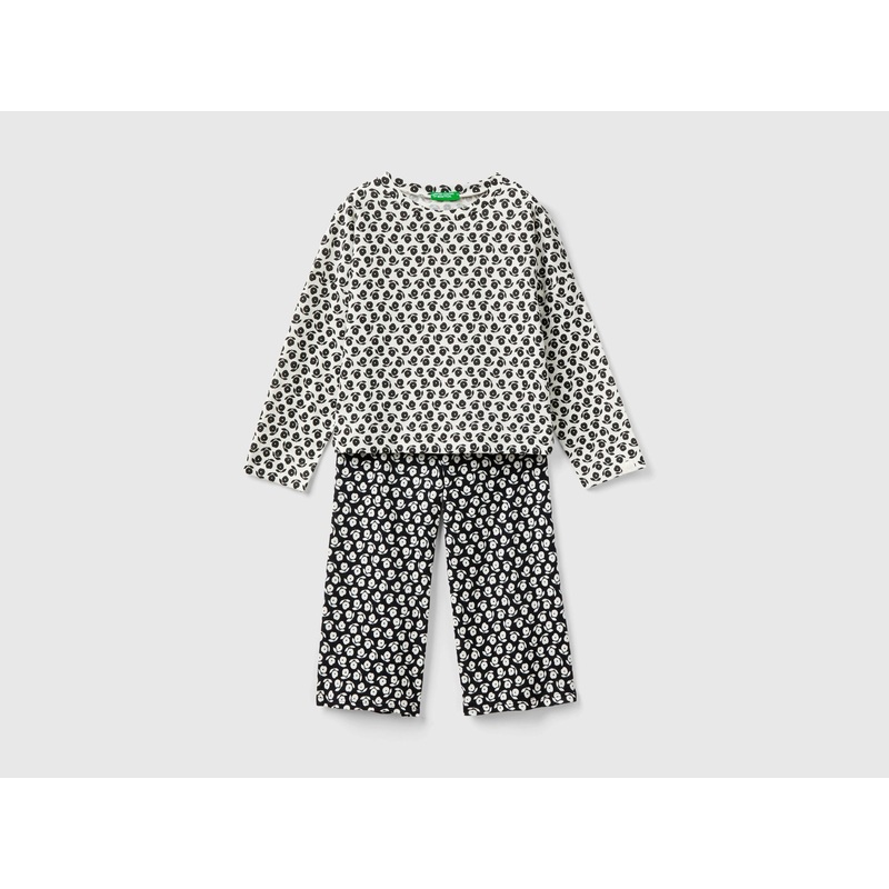 Floral Pyjamas In Warm Cotton