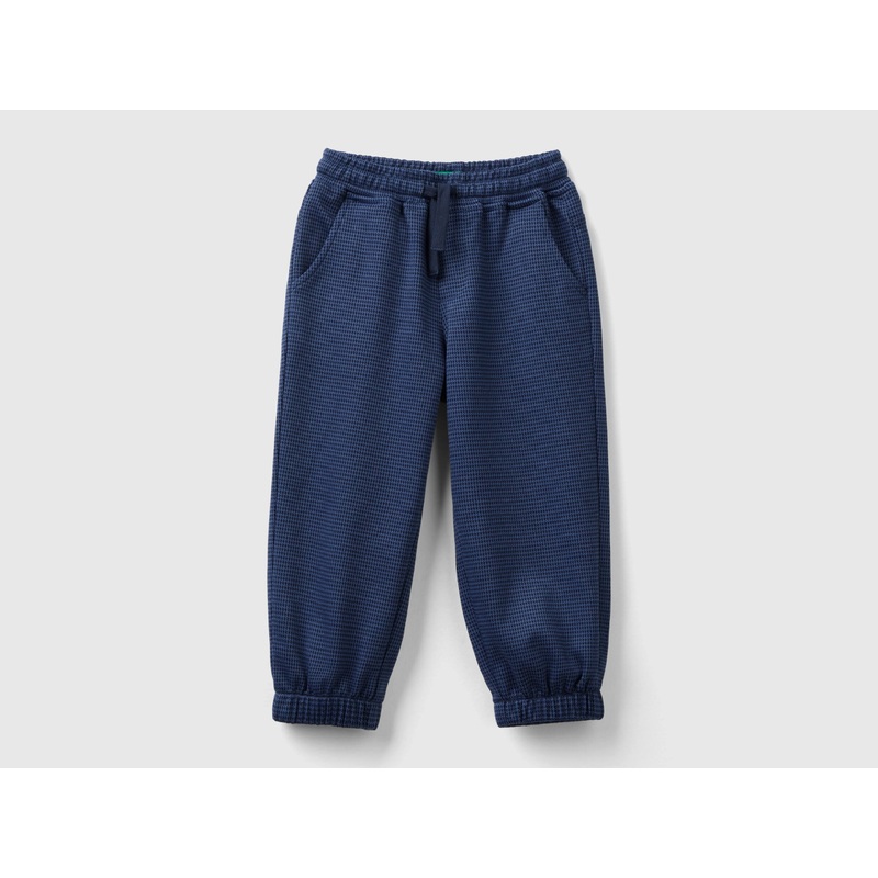 Oversized Fit Houndstooth Trousers