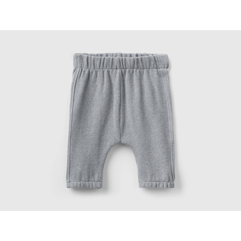 Baggy Fit Trousers In Recycled Cotton Blend