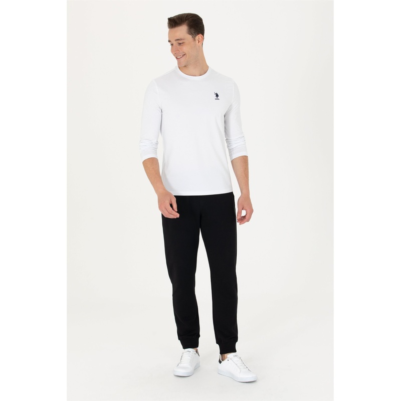 Black Sweatpants With Logo