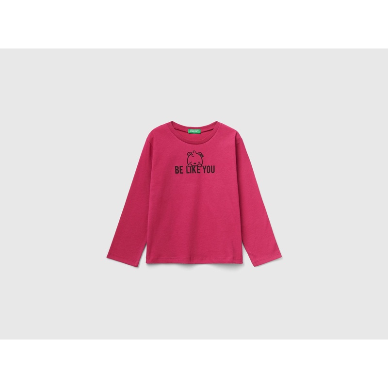 Boxy Fit T-Shirt In 100% Cotton