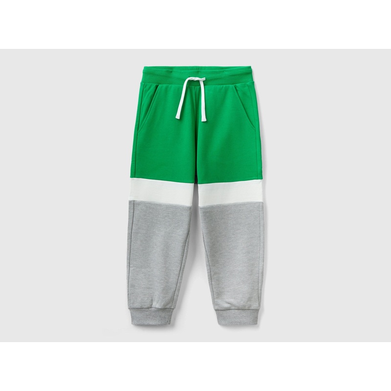 Green And Light Gray Joggers