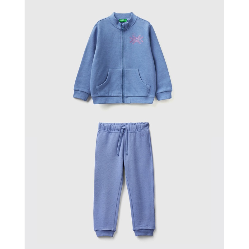 Organic Cotton Zip-Up Sweatshirt Tracksuit