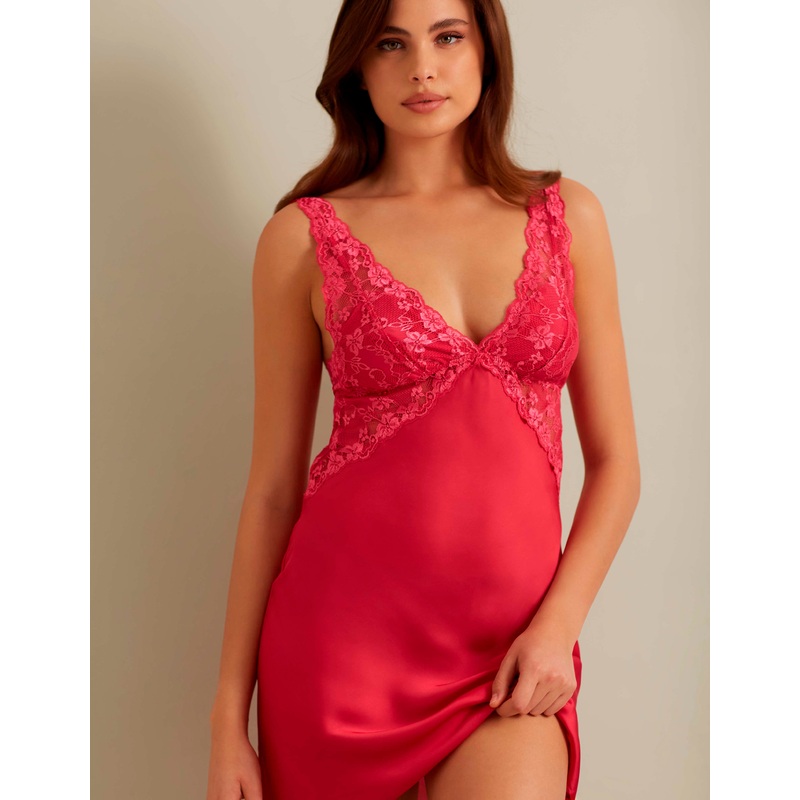Primula Color Slip Dress