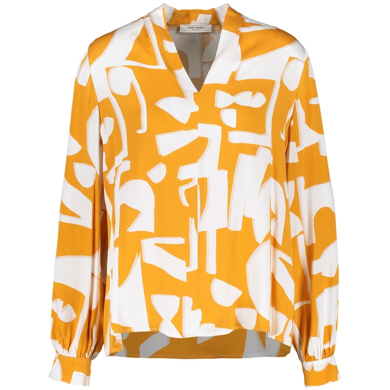 Printed Blouse With Graphic Print