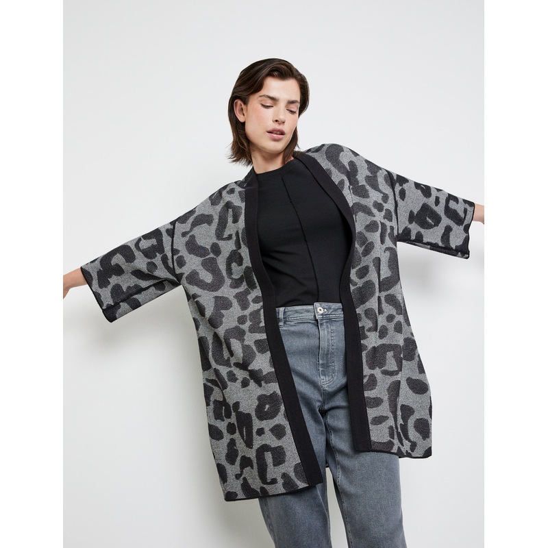 Reversible Long Cardigan