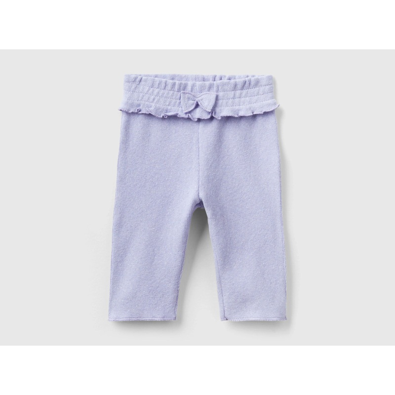 Skinny Fit Trousers In Recycled Cotton Blend