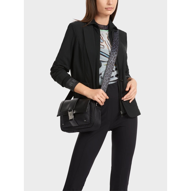 Two In One Black Blazer With Zipper