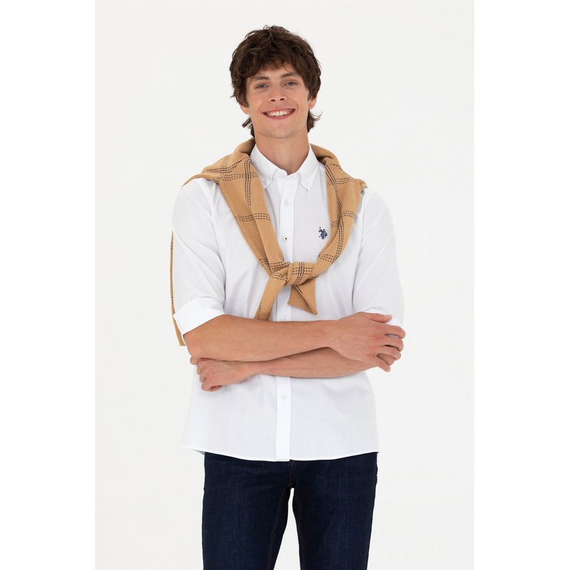 White Shirt With USPA Logo