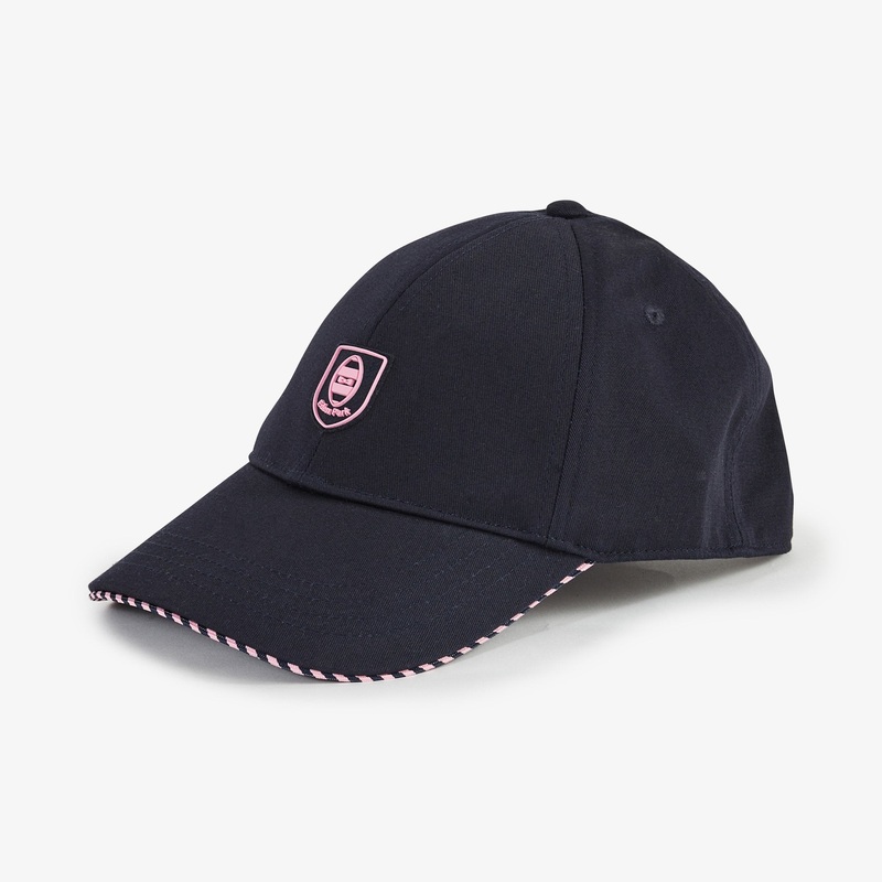 Dark Blue Cap With Two-Tone Detail