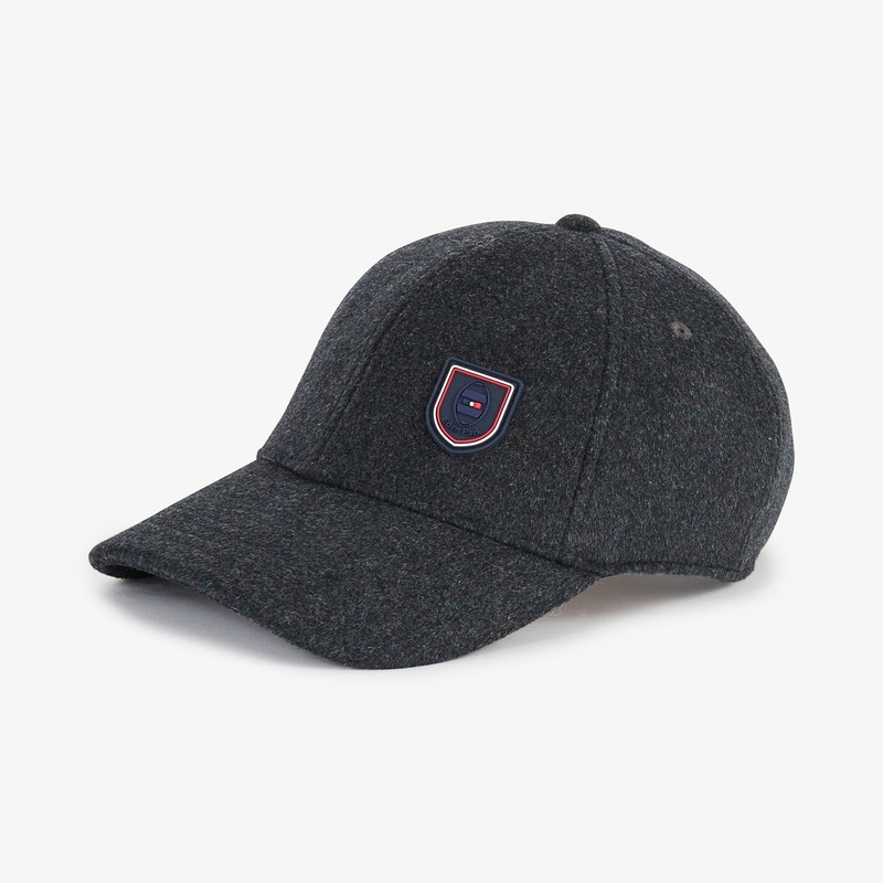 Dark Grey Cap With Tricolour Insignia Logo