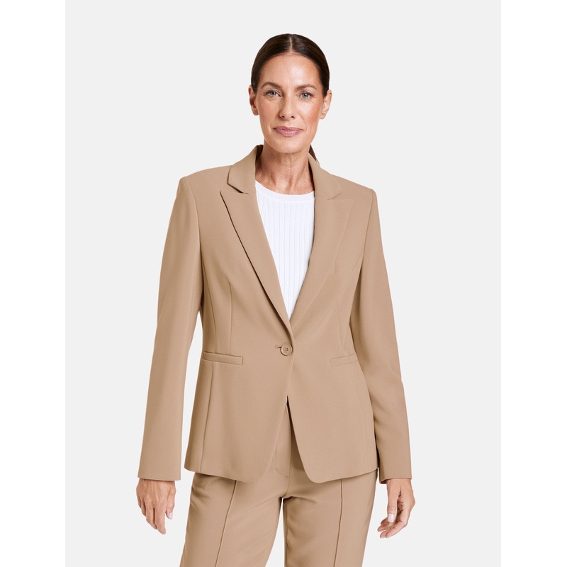 Flowing Blazer With Added Stretch For Comfort