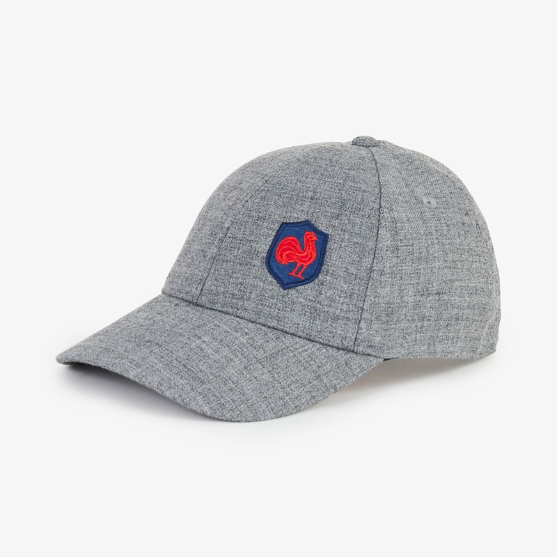Grey Cap With Cockerel Logo